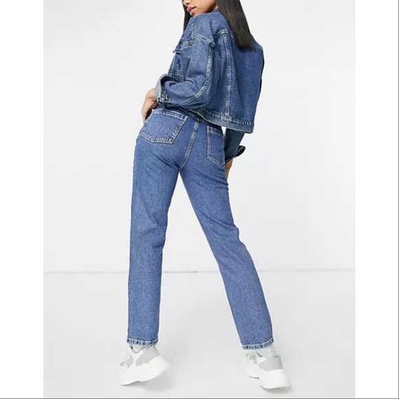 ASYOU 90's straight jeans in blue - Picture 3 of 7